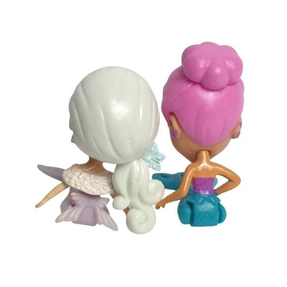 Splashlings Princess Mermaid and Friend 3" Doll Bendable Toy Set - Picture 3 of 5